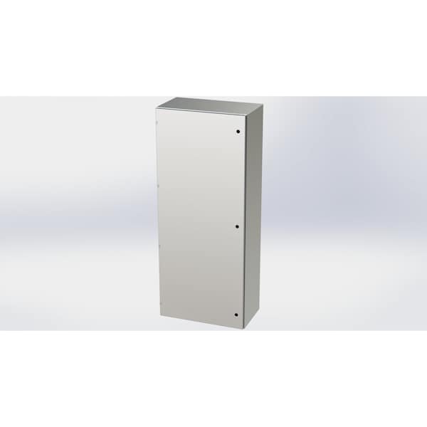 Saginaw Control & Engineering 1/4 Turn Latch Electrical Enclosures, 72 in H, 16 in D, 30 in W, NEMA 3R, 4, 4X, 12, 13 SCE-72EL3016SSLP - main